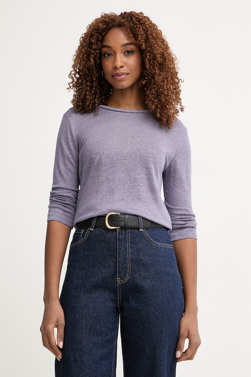 United Colors of Benetton Longsleeve pentru femei, din bumbac