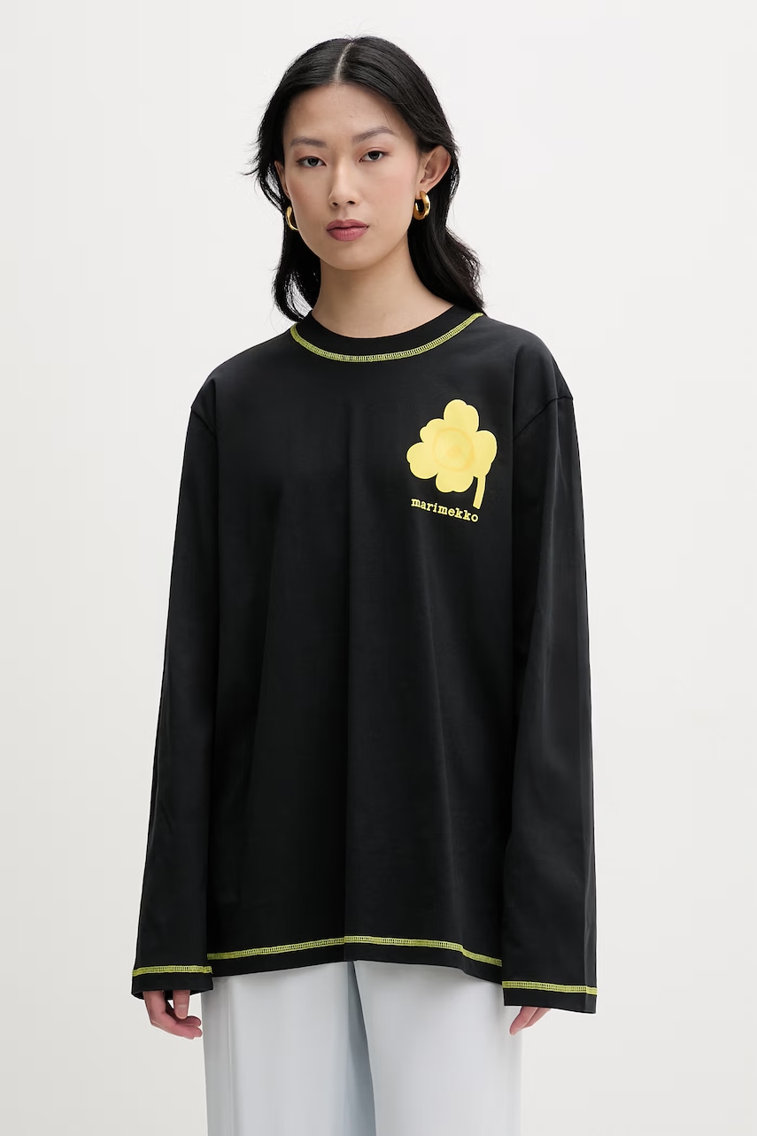 Marimekko μακρυμάνικο γυναικείο βαμβακερό