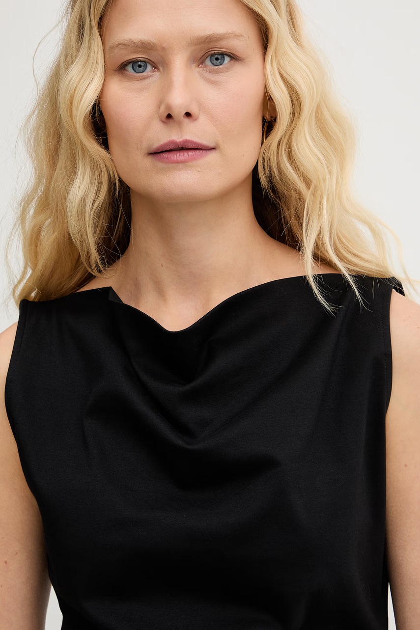 BOSS top dámský bavlněný Emiaka (obrázek 4)