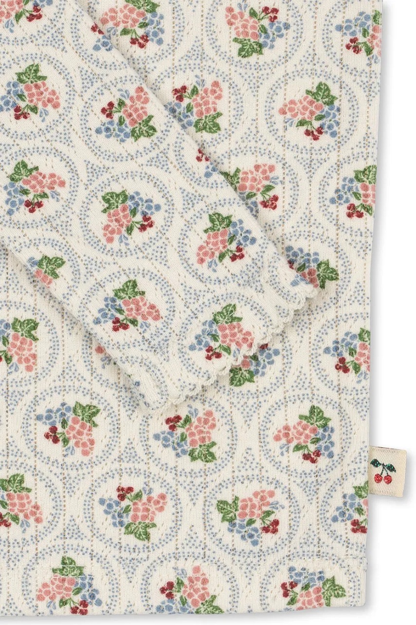 Bavlněné tričko s dlouhým rukávem Konges Sløjd MINNIE BLOUSE GOTS (obrázek 5)