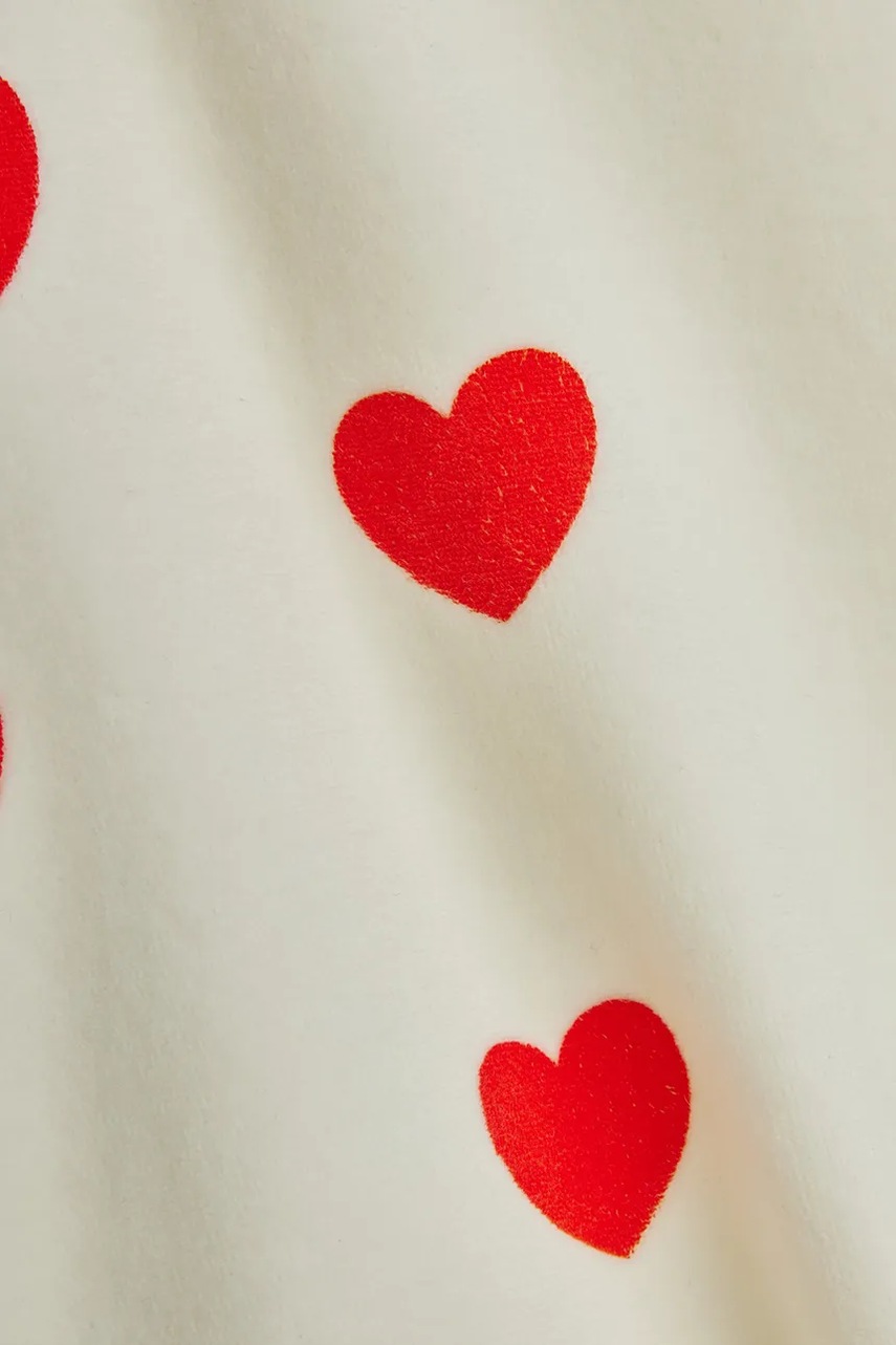 Dětské tričko s dlouhým rukávem Mini Rodini Hearts (obrázek 3)