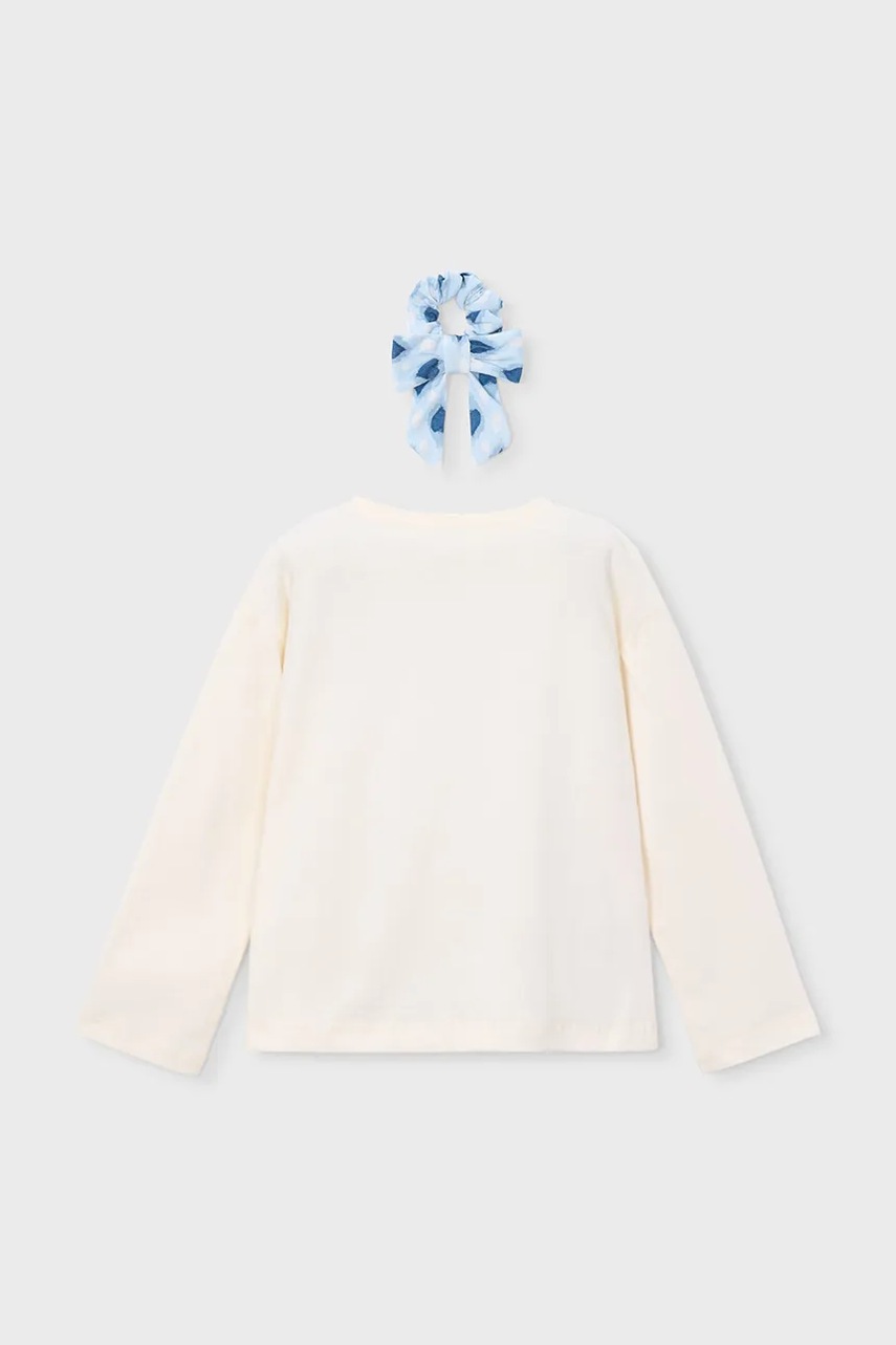 Хлопковый детский лонгслив Mayoral