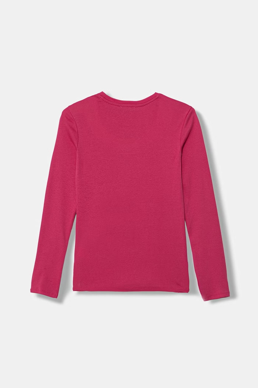 United Colors of Benetton лонгслів дитячий бавовняний