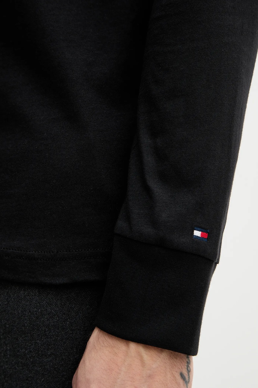 Bavlněné tričko s dlouhým rukávem Tommy Hilfiger (obrázek 5)