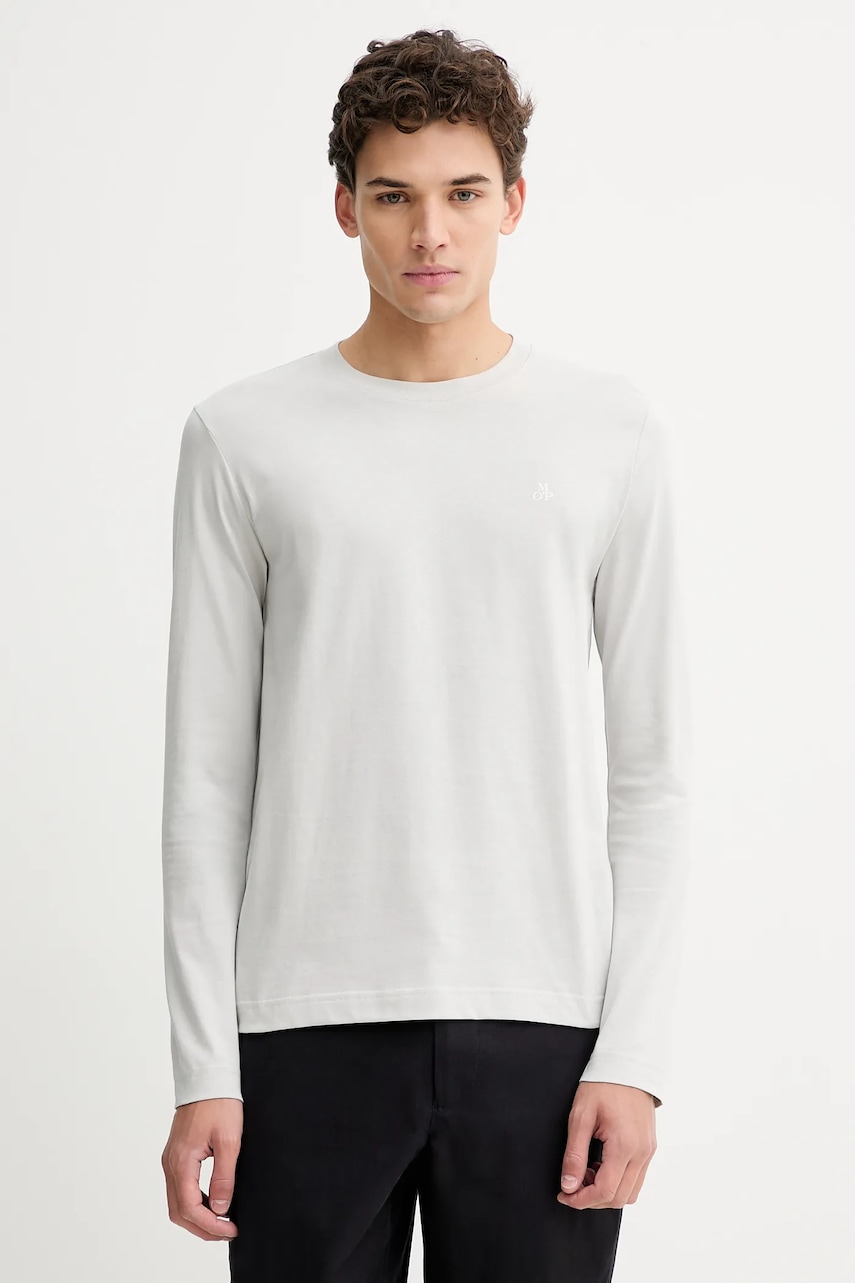 Βαμβακερή μπλούζα με μακριά μανίκια Marc O'Polo