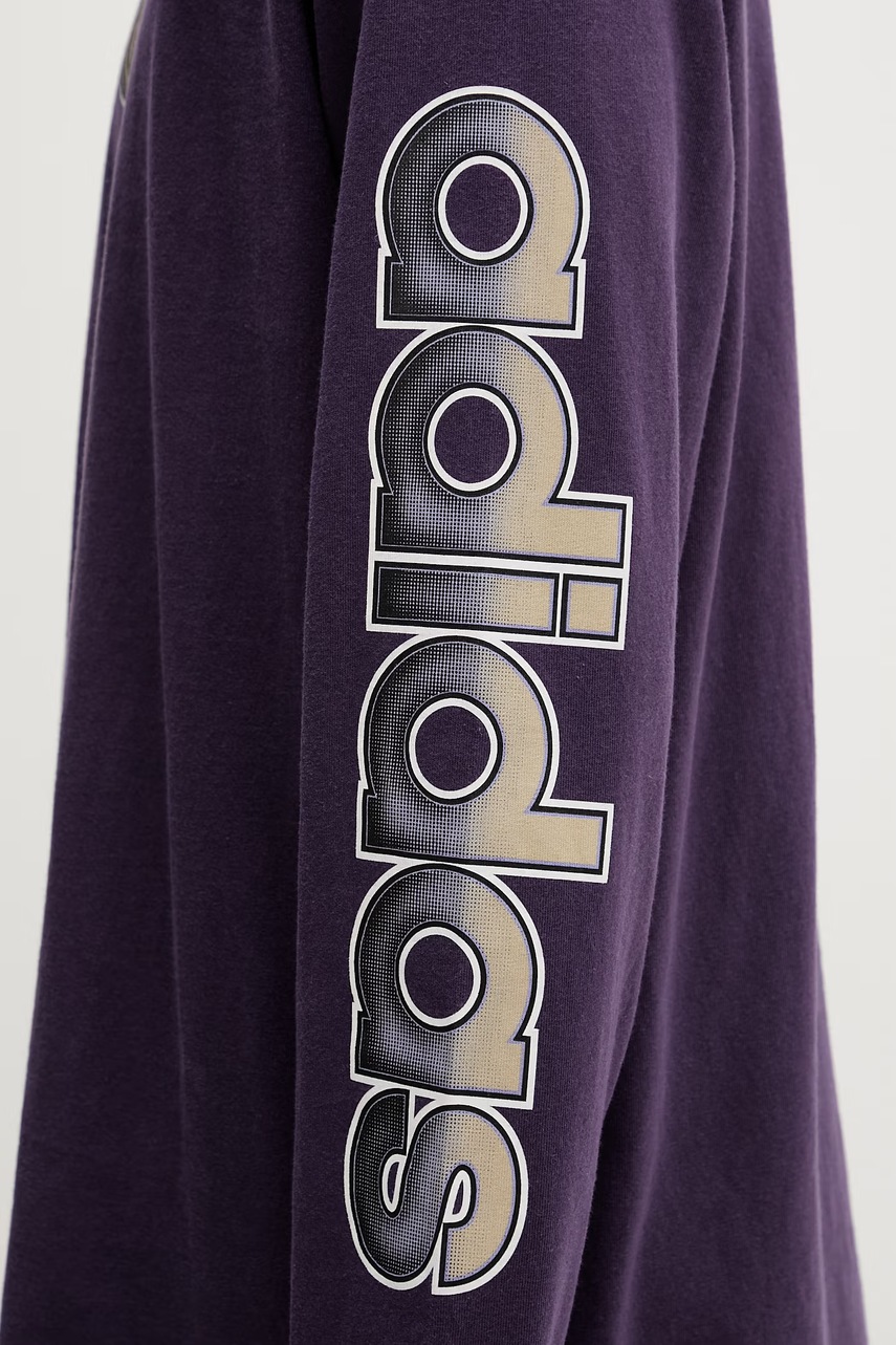 Bavlněné tričko s dlouhým rukávem adidas Originals (obrázek 4)