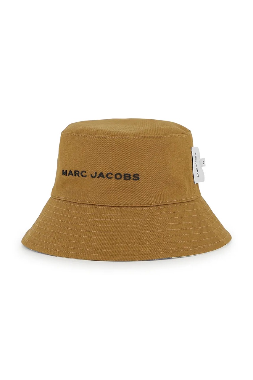Bavlnená obojstranná detská čiapka Marc Jacobs