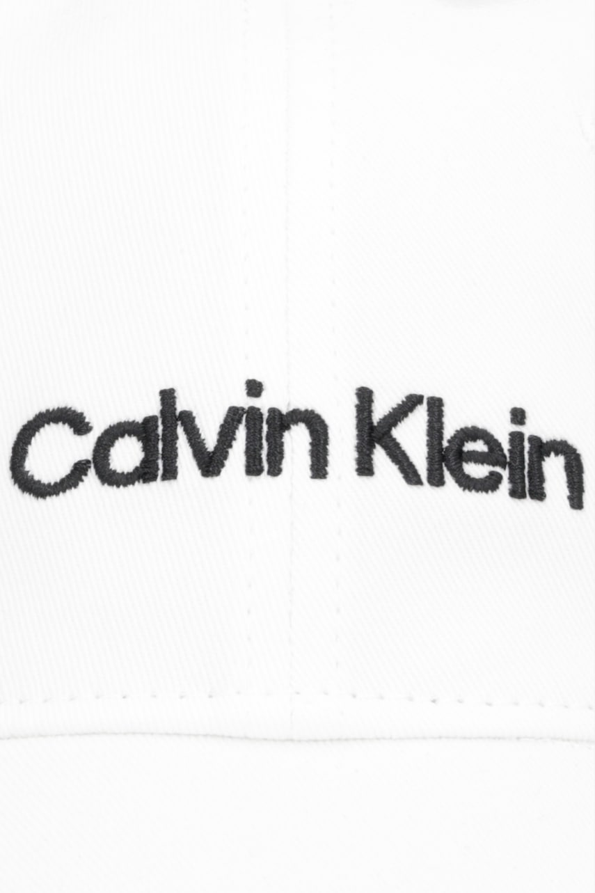 Calvin Klein čiapka so šiltom dámska bavlnená