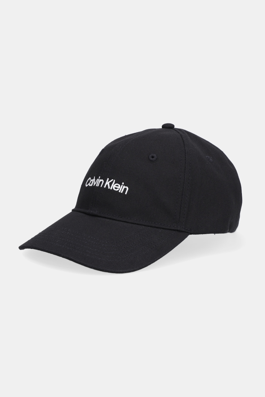 Calvin Klein čiapka so šiltom dámska bavlnená