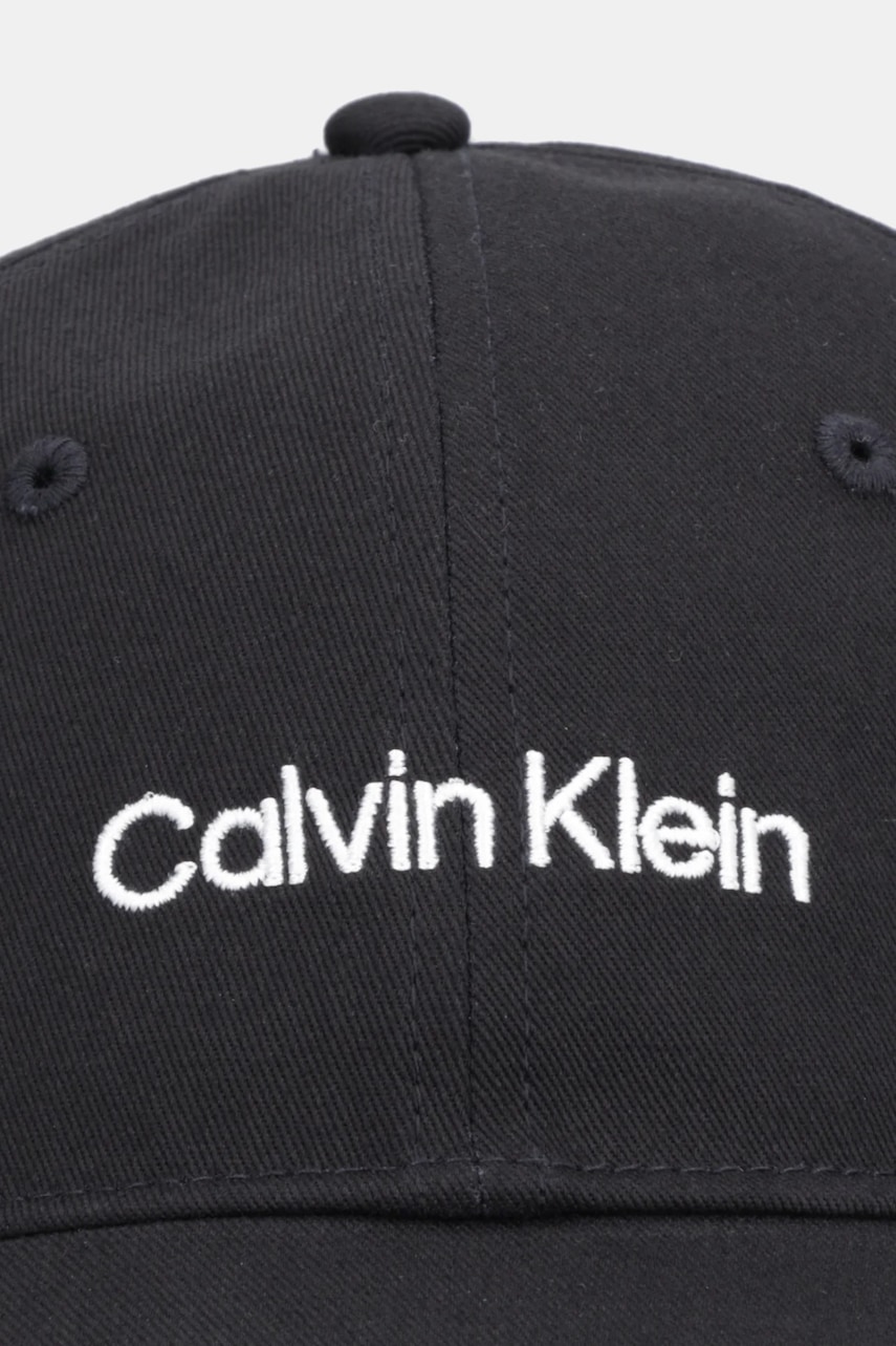 Calvin Klein čiapka so šiltom dámska bavlnená