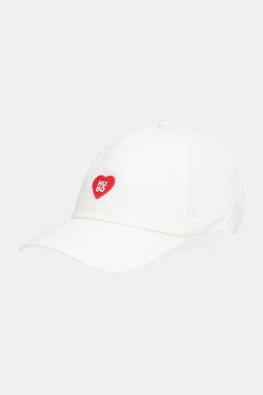 E-shop Bavlněná baseballová čepice HUGO Cara-Valentine