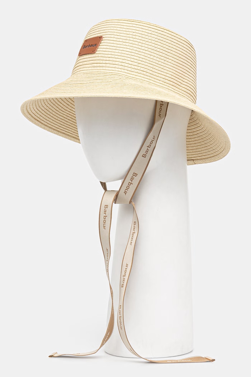 Barbour slaměný klobouk dámský Polly