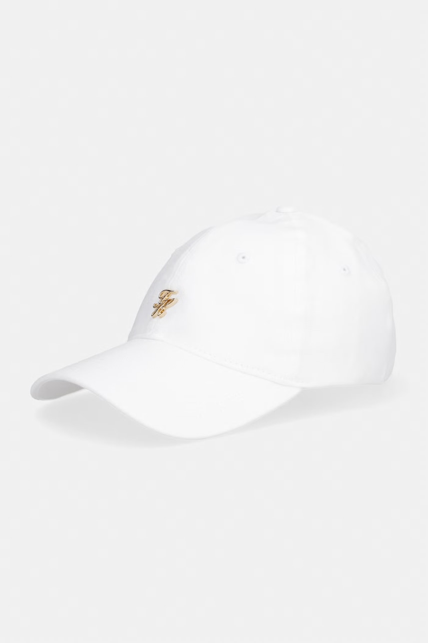 Tommy Hilfiger czapka z daszkiem damska lniana SUMMER