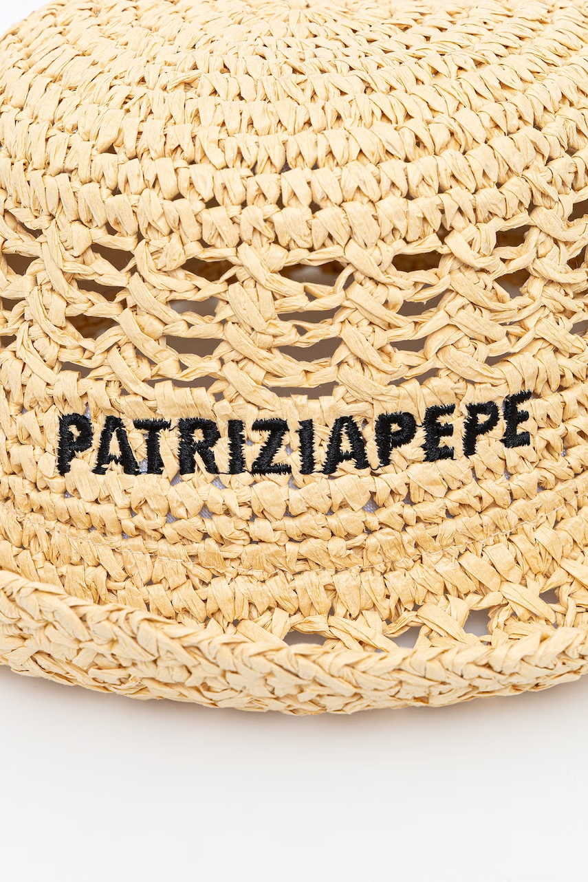 Patrizia Pepe Slamený klobúk dámsky