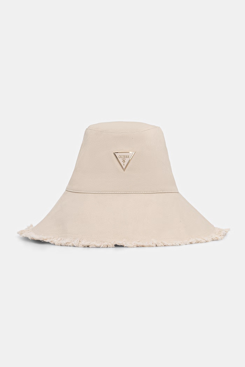 Guess bucket hat pentru femei, din bumbac SALLY