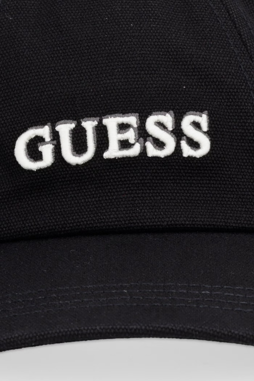 Guess čiapka so šiltom dámska bavlnená gabardénová