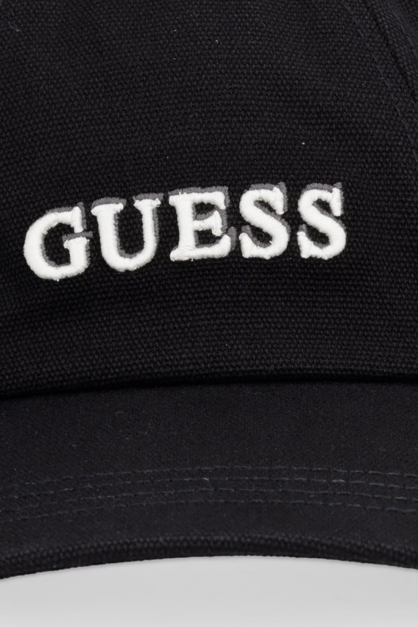 Guess čiapka so šiltom dámska bavlnená gabardénová