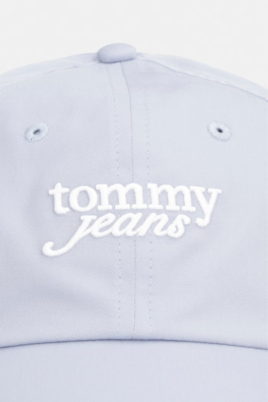 Tommy Jeans čiapka so šiltom dámska bavlnená