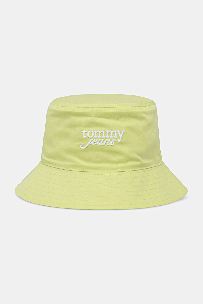 Tommy Jeans καπέλο bucket γυναικείο βαμβακερό