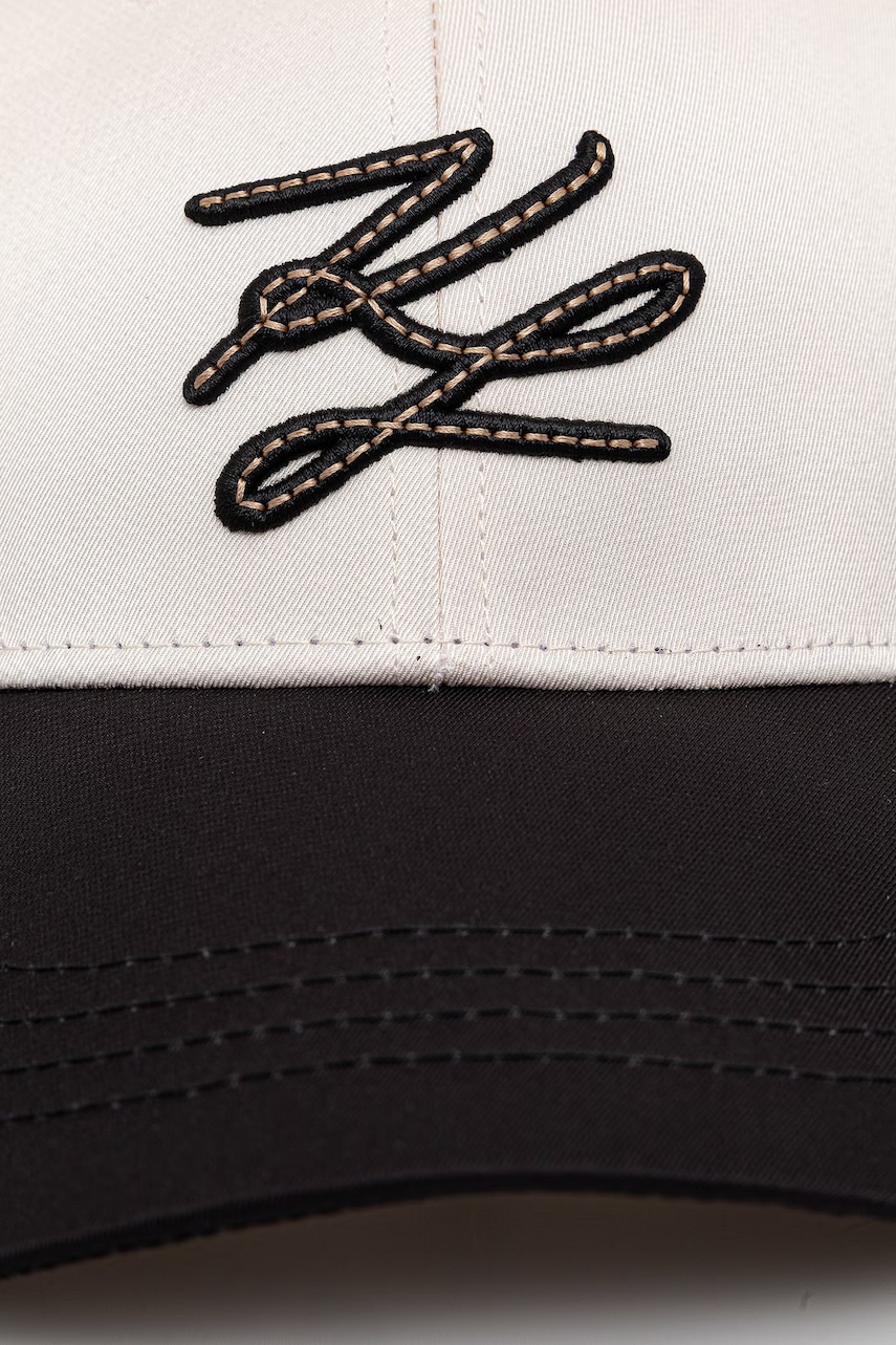 Karl Lagerfeld čiapka so šiltom dámska K/AUTOGRAPH