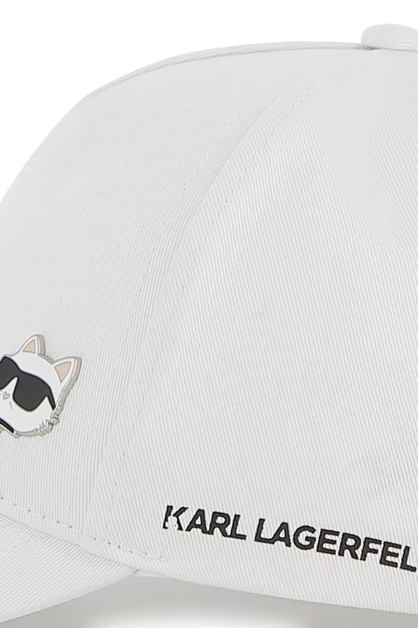 Detská bavlnená šiltovka Karl Lagerfeld