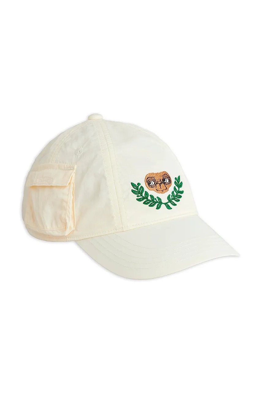 Mini Rodini șapcă de baseball pentru copii E.T. culoare albă 25865101