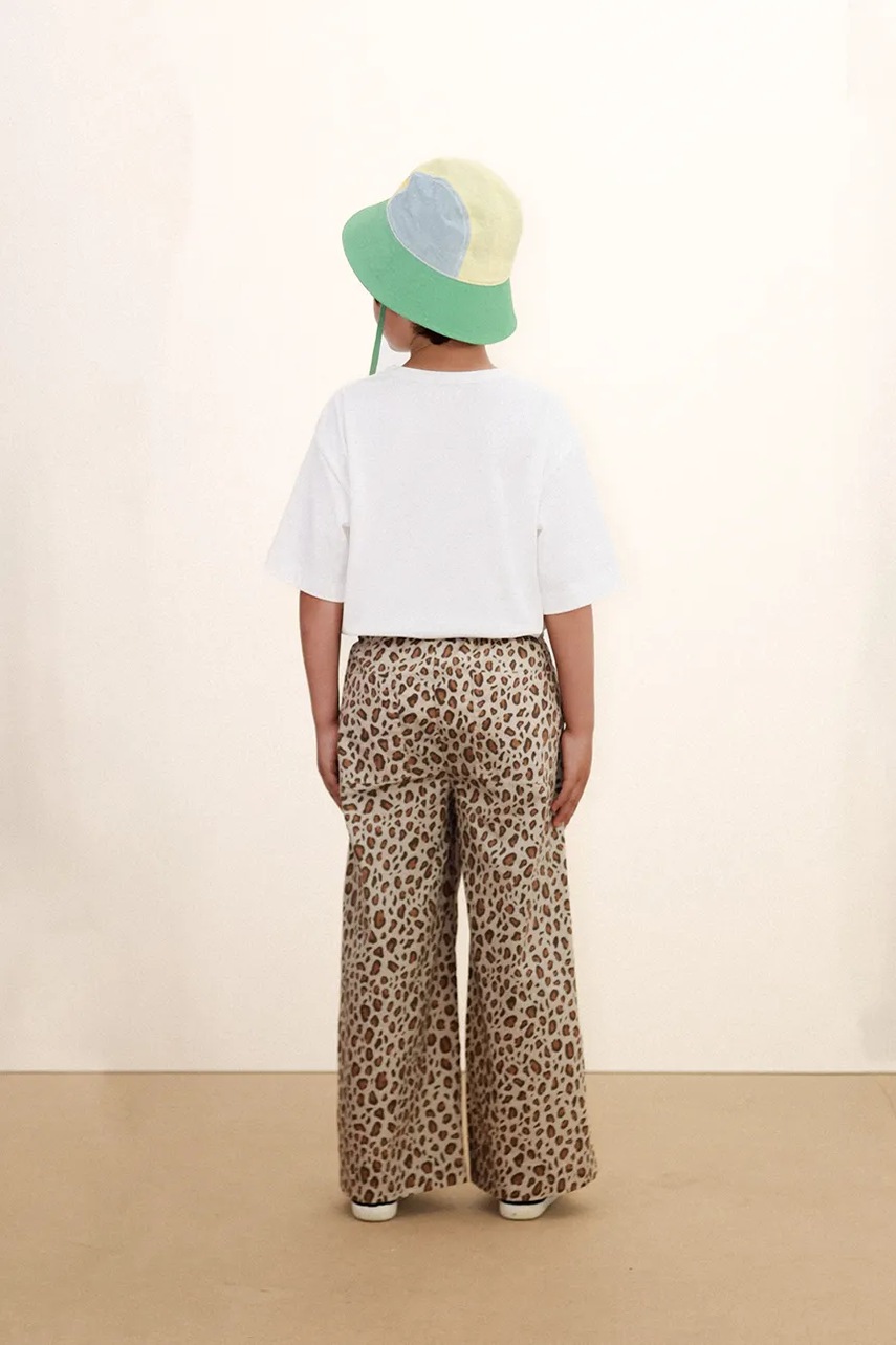 Detský klobúk Tinycottons COLOR BLOCK BUCKET HAT