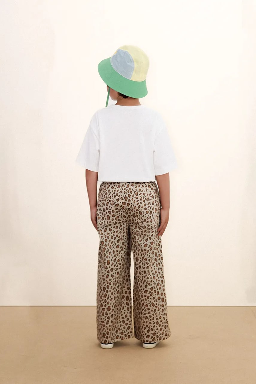 Detský klobúk Tinycottons COLOR BLOCK BUCKET HAT