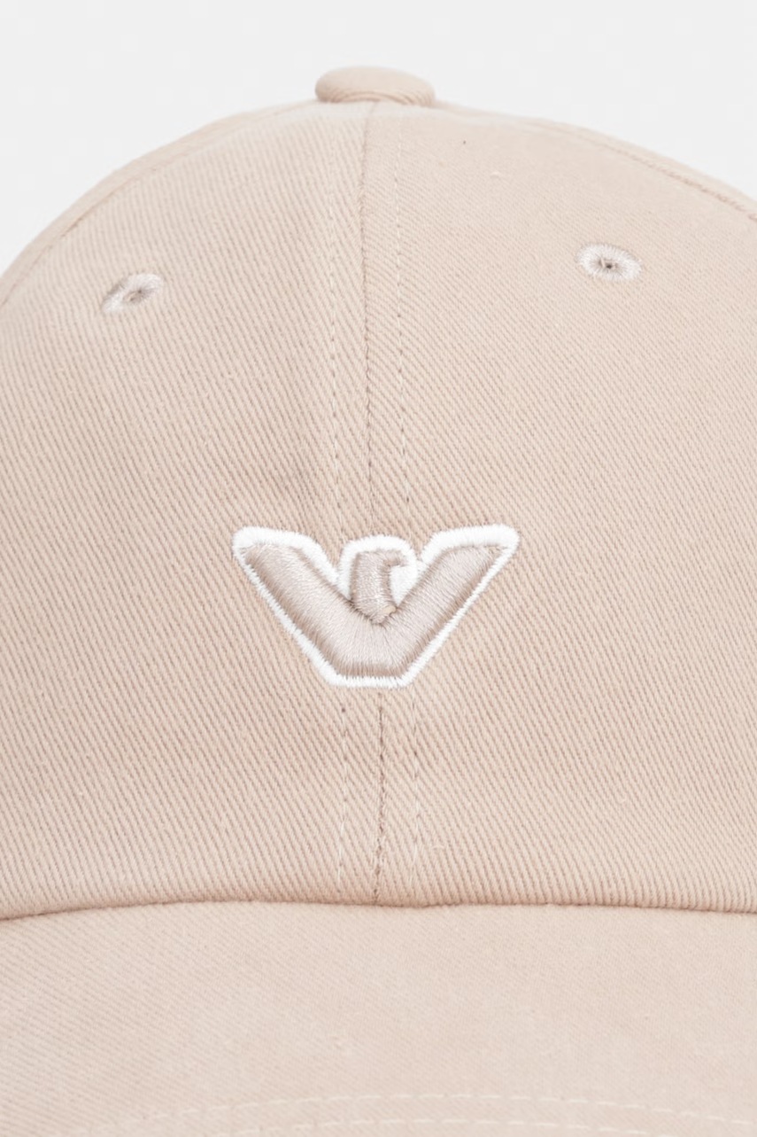 Дитяча бавовняна кепка Emporio Armani