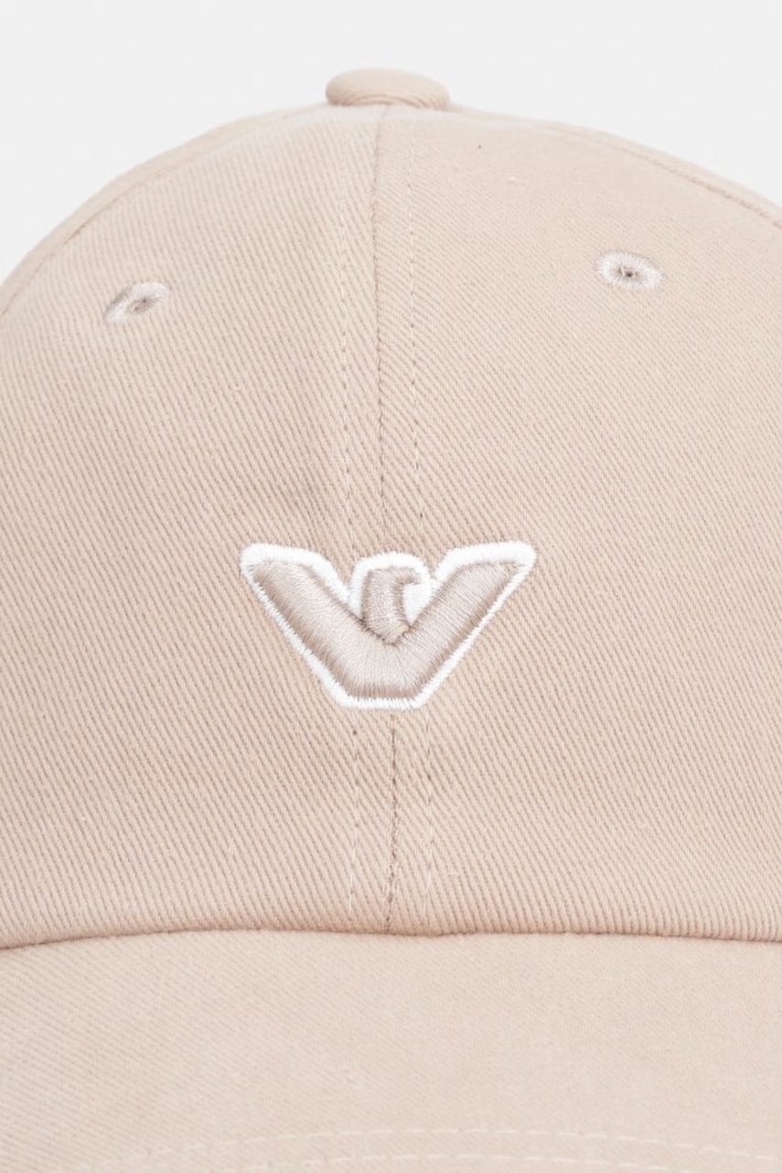 Детская хлопковая кепка Emporio Armani Детская хлопковая кепка Emporio Armani