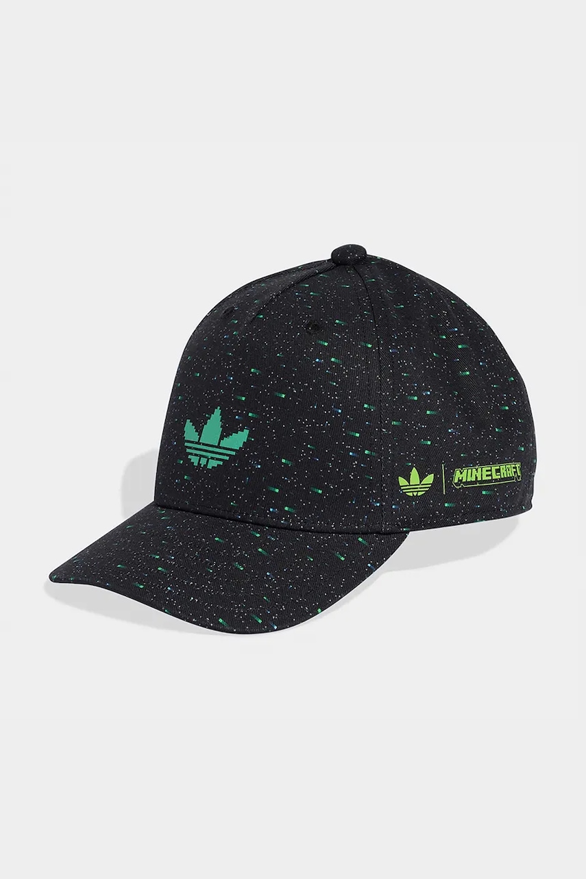 Παιδικό βαμβακερό καπέλο μπέιζμπολ adidas Originals MINECRAFT