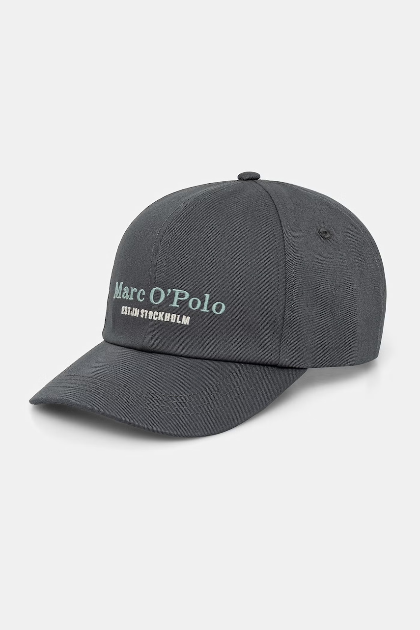 Marc O'Polo čiapka so šiltom pánska bavlnená