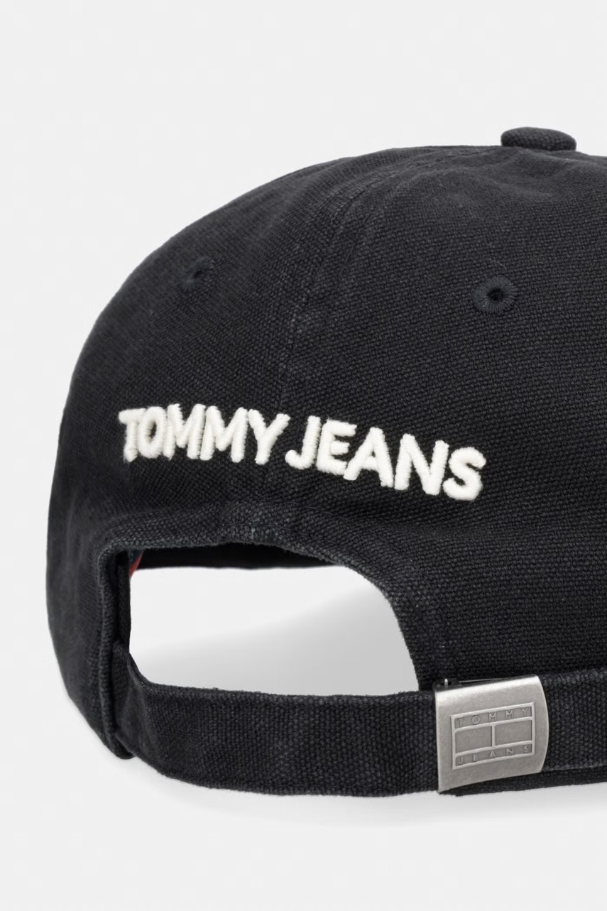 Tommy Jeans čiapka so šiltom pánska bavlnená