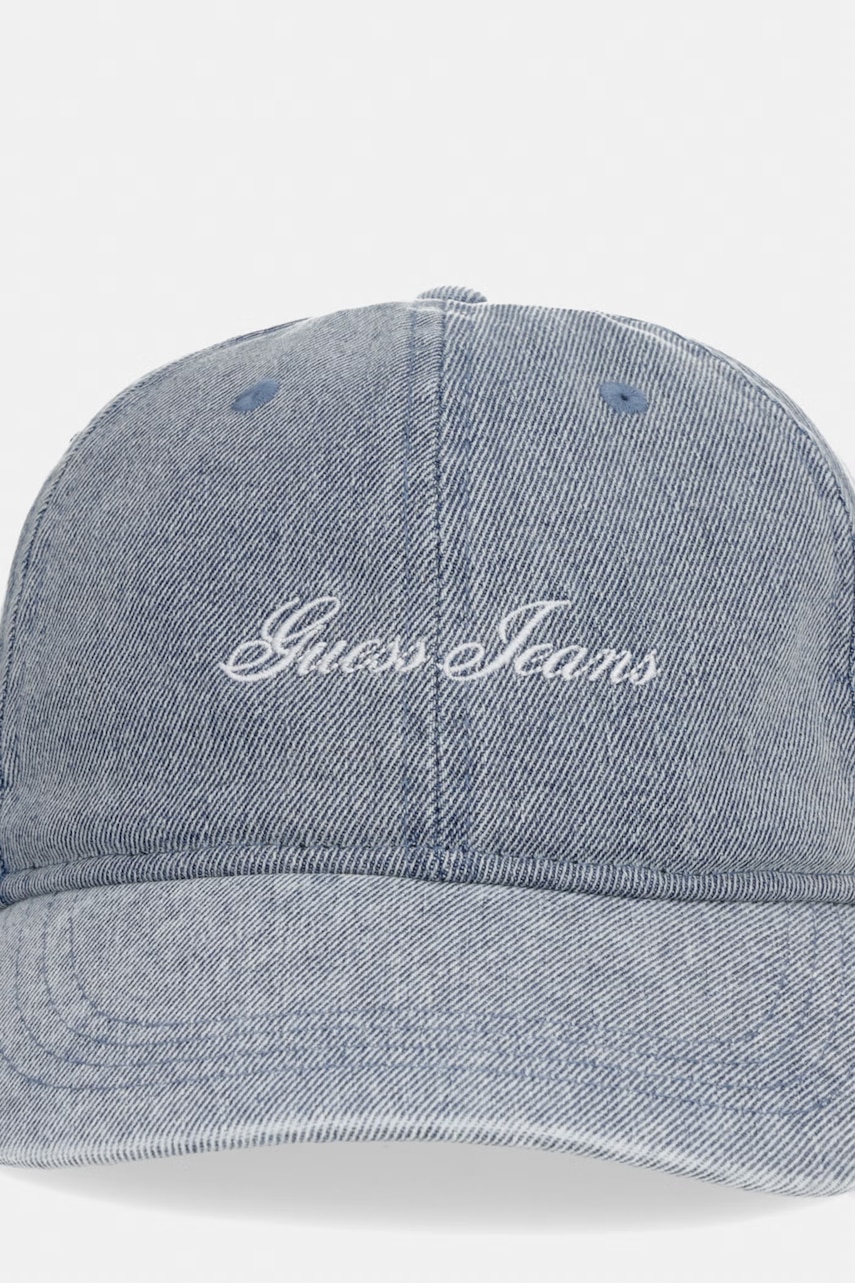 Guess Jeans Bejzbalová čiapka pánska rifľová