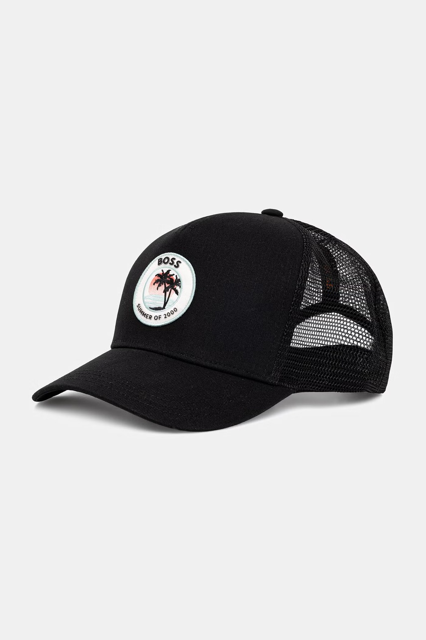 Levně BOSS Orange trucker čepice pánská SL