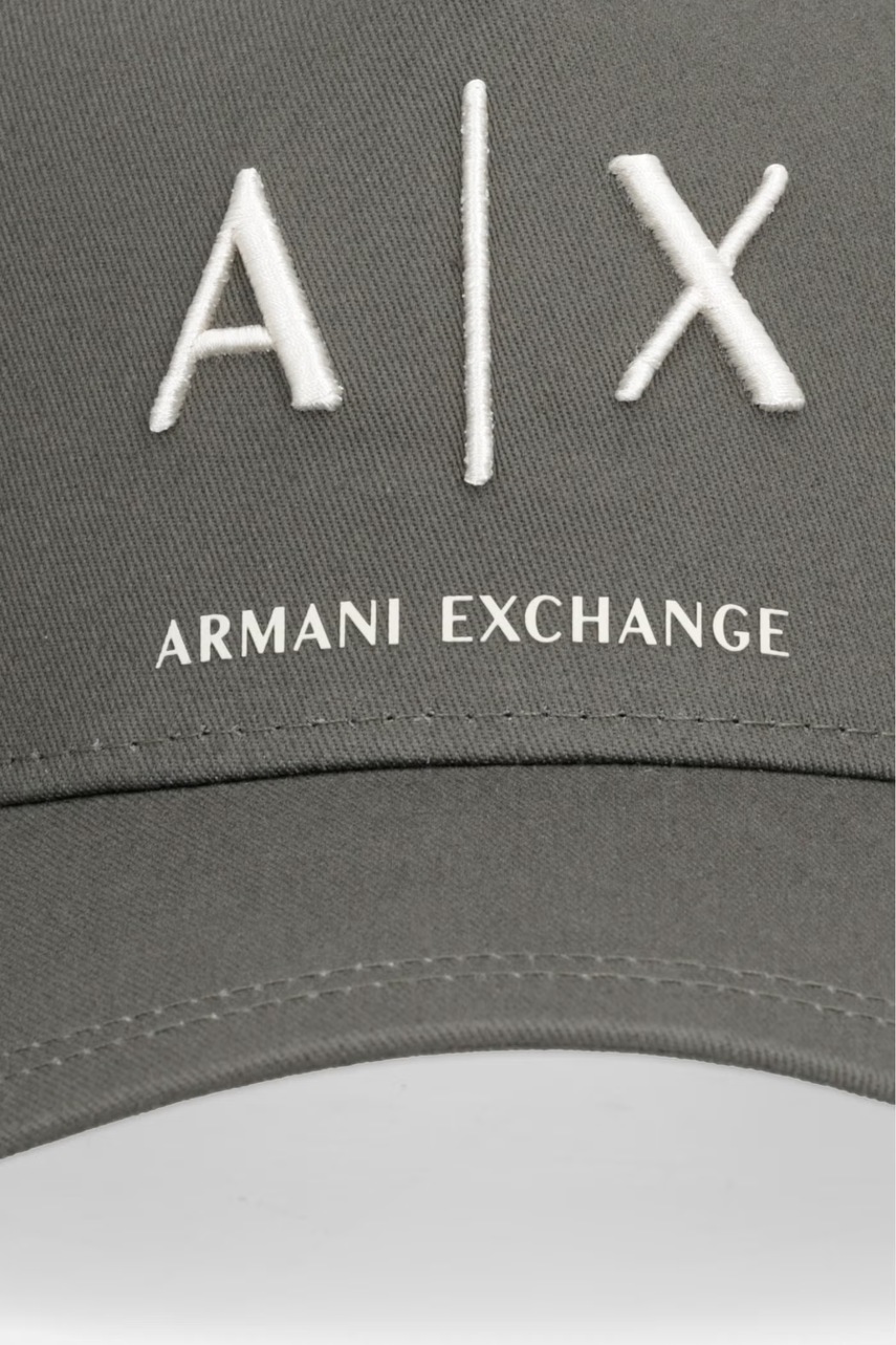 Armani Exchange bejzbalová čiapka pánska bavlnená