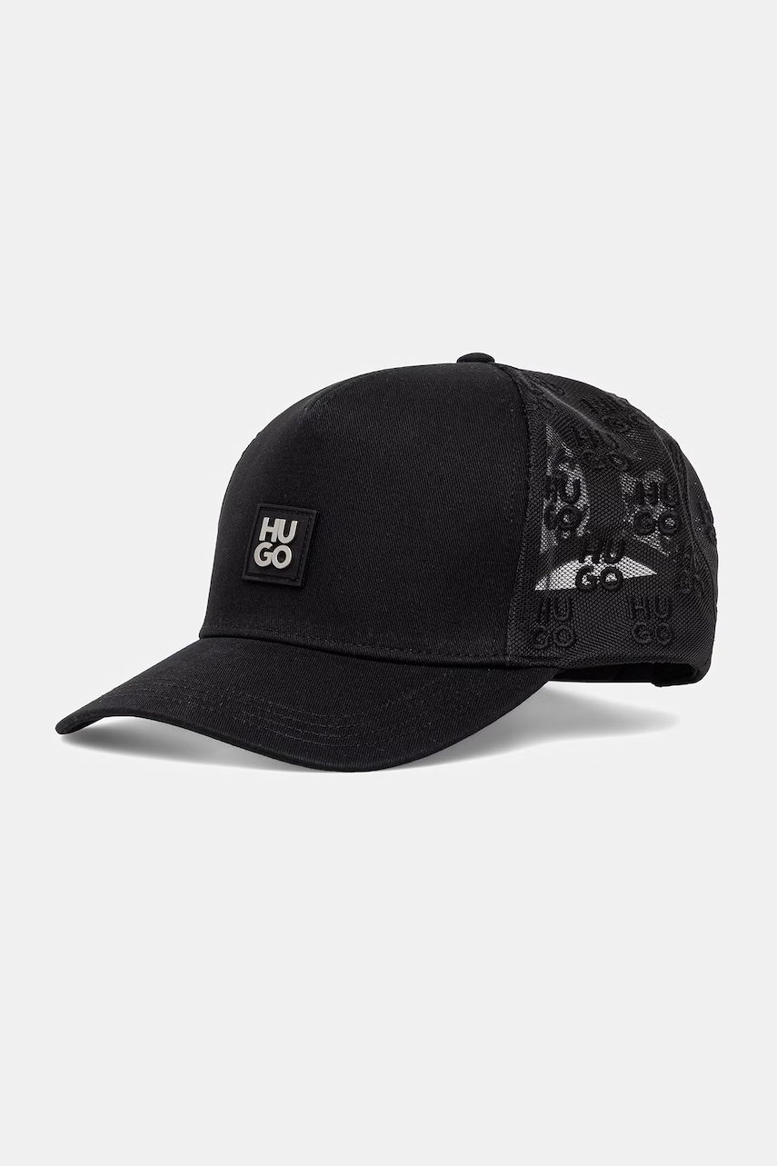 Levně HUGO trucker čepice pánská bavlněná Marsel-Trucker-SL