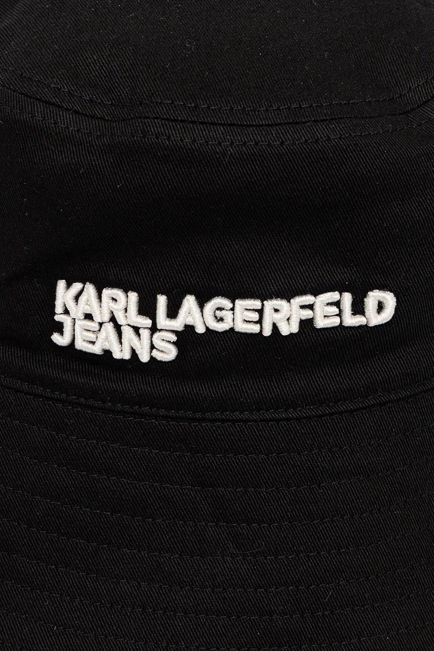 Bavlněný klobouk Karl Lagerfeld Jeans (obrázek 4)