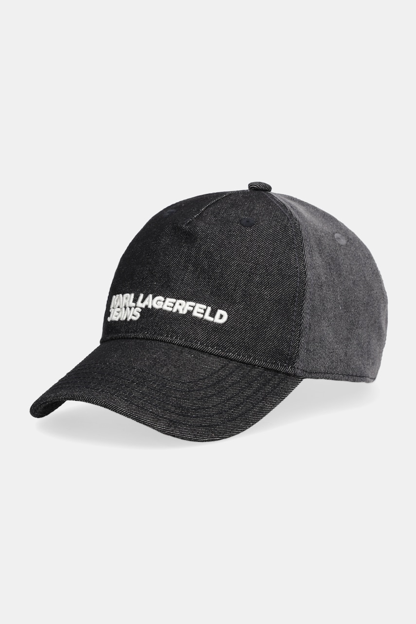 Karl Lagerfeld Jeans șapcă de baseball din denim