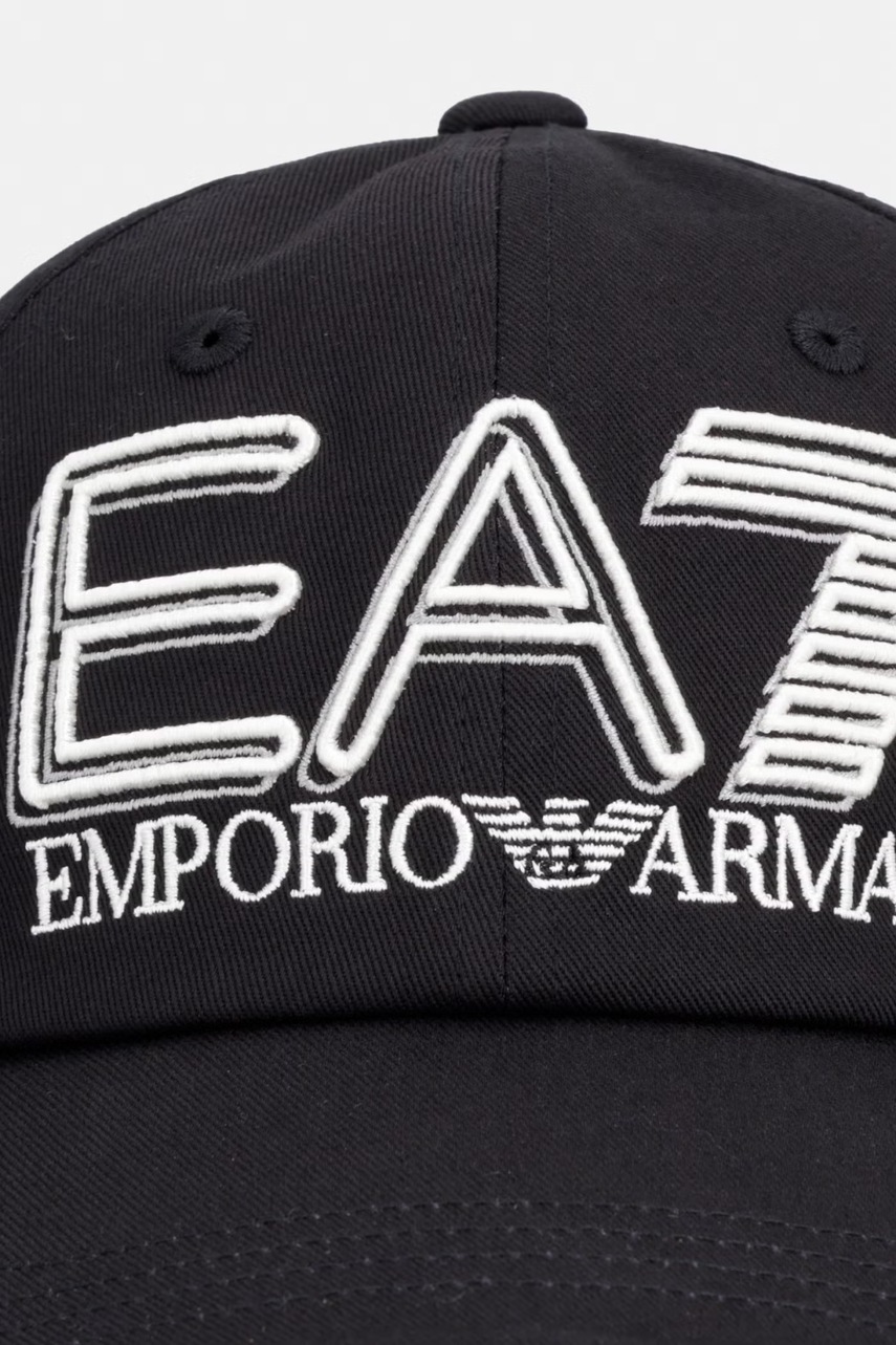 EA7 Emporio Armani bejzbalová čiapka bavlnená