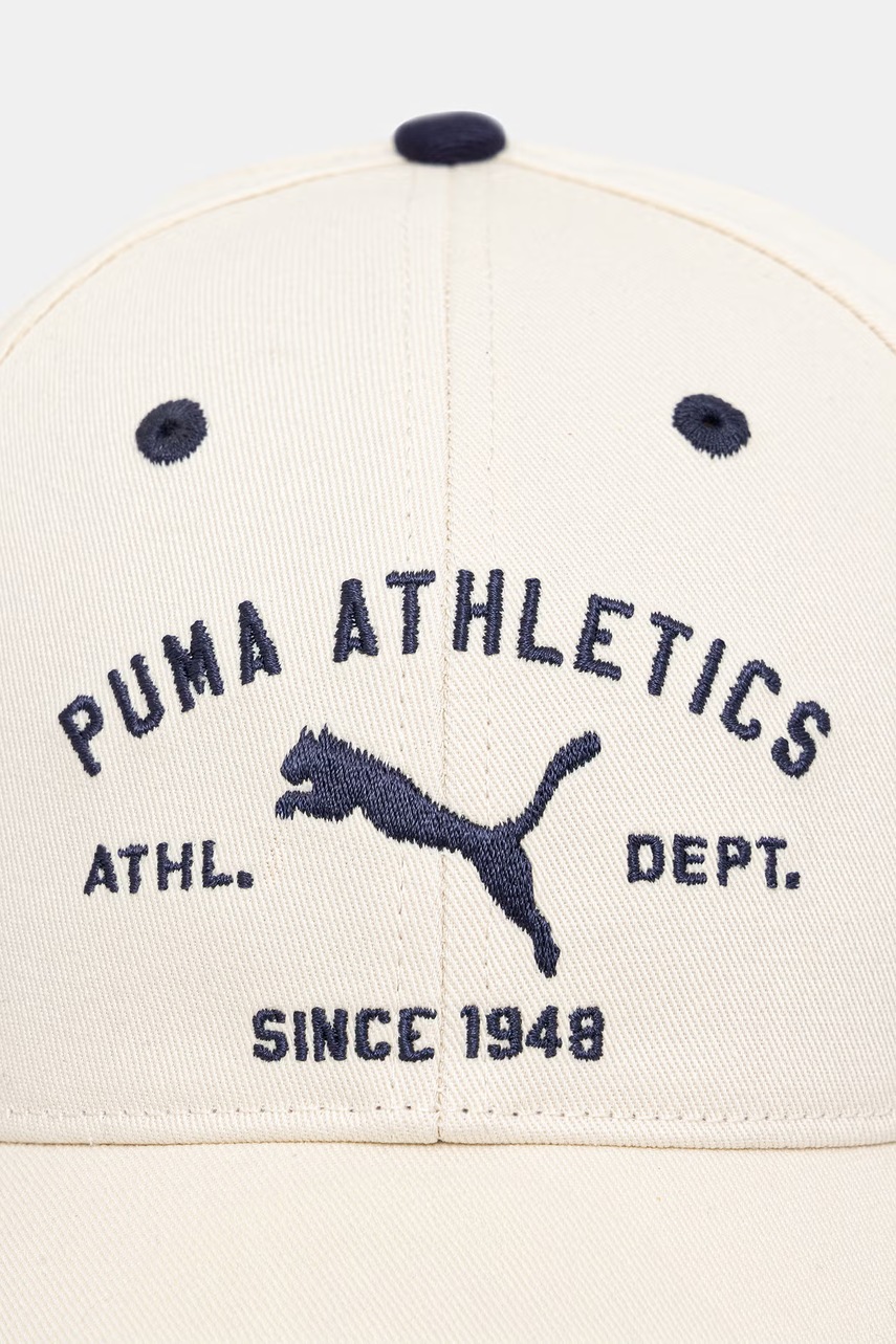 Puma čiapka so šiltom bavlnená Wardrobe Essential