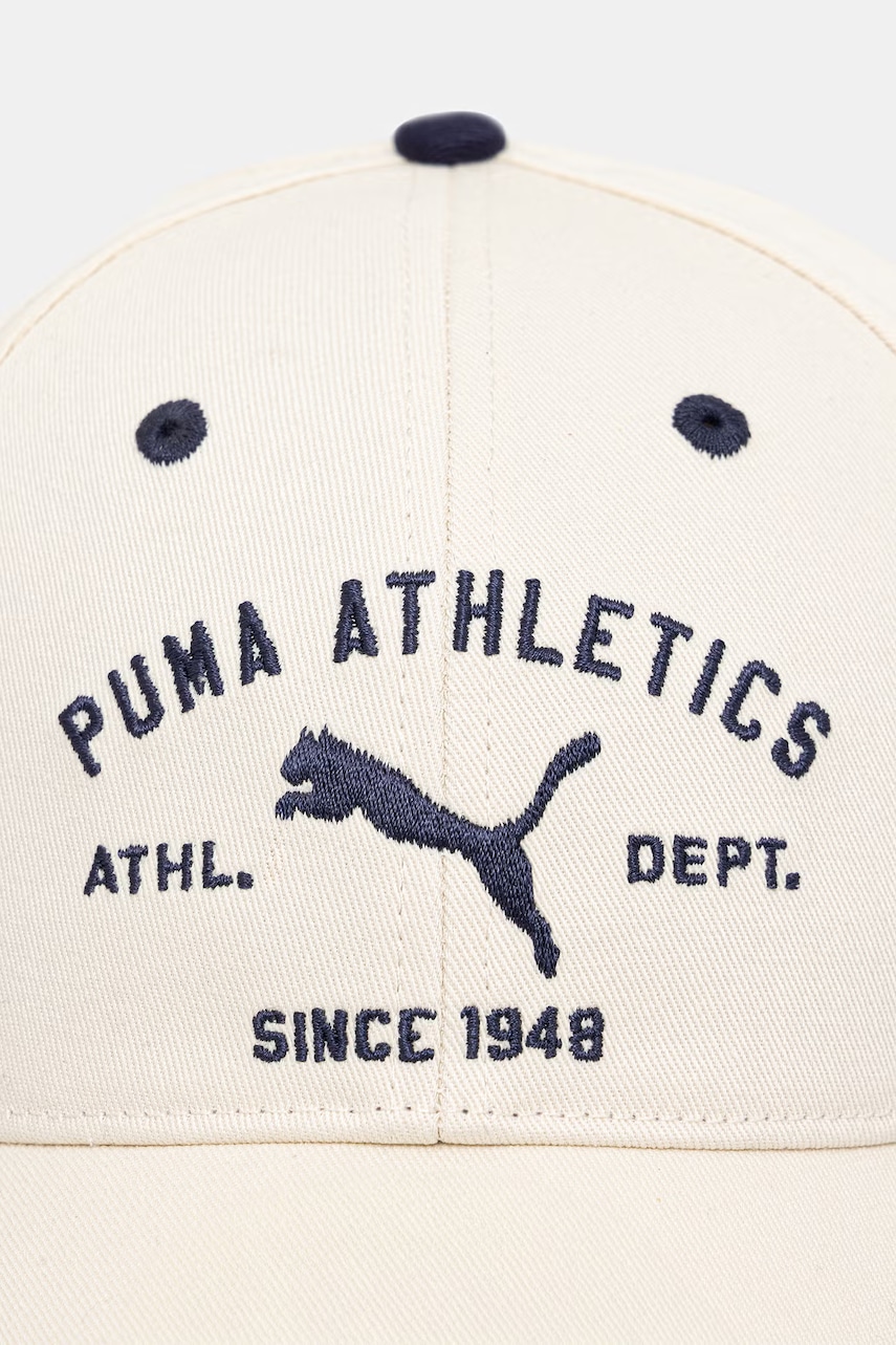 Puma čiapka so šiltom bavlnená Wardrobe Essential