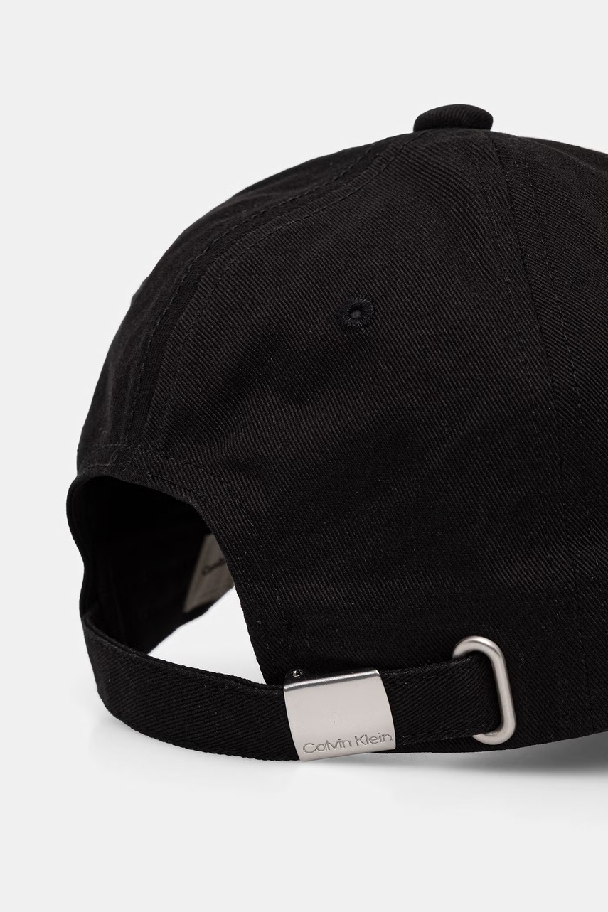 Calvin Klein čiapka so šiltom bavlnená