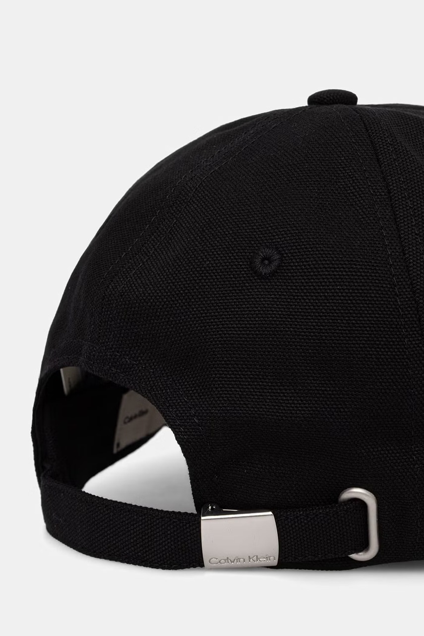 Calvin Klein Čiapka so šiltom bavlnená