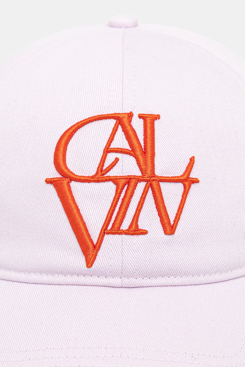 Calvin Klein čiapka so šiltom bavlnená