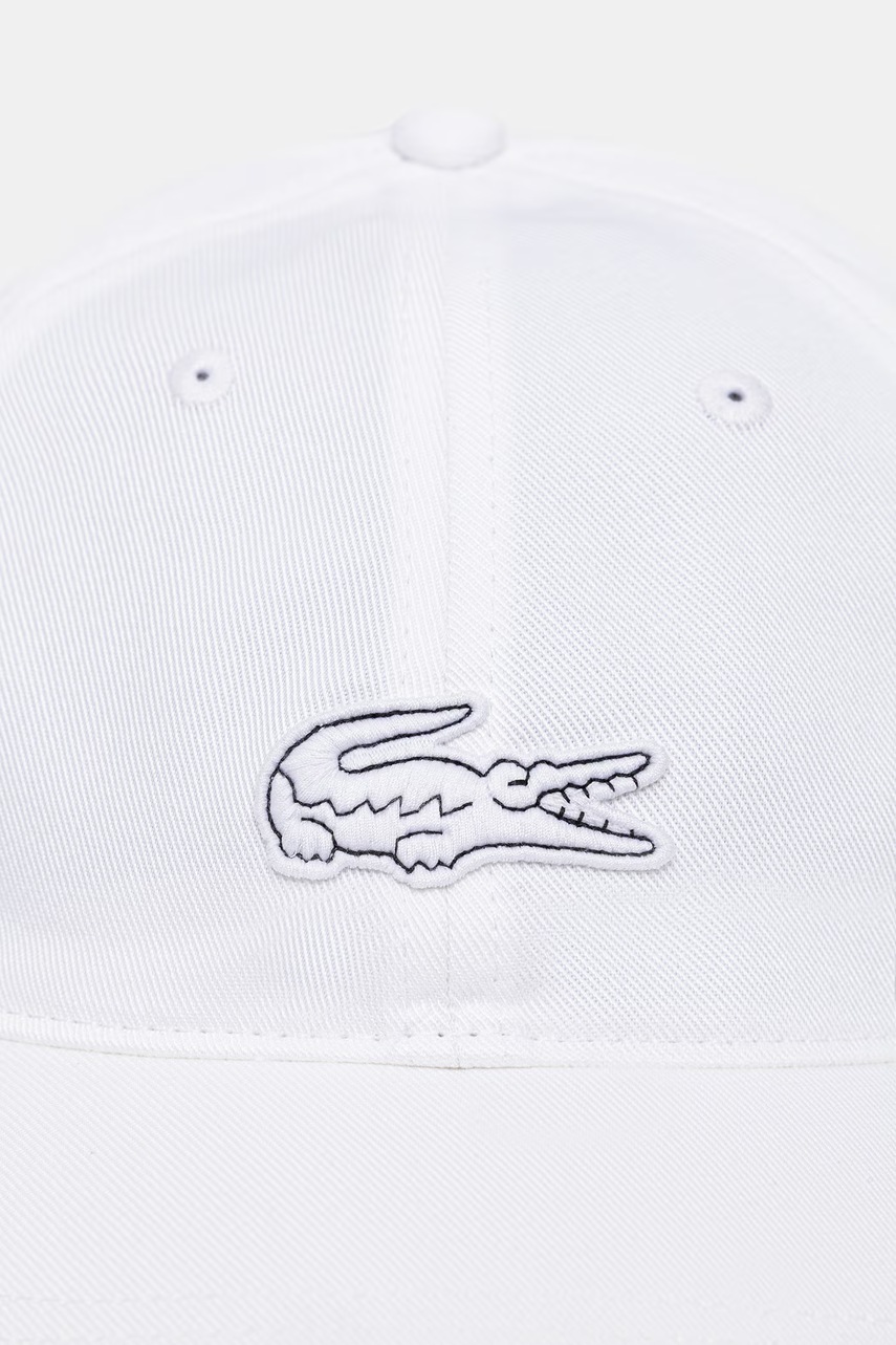 Lacoste čiapka so šiltom bavlnená