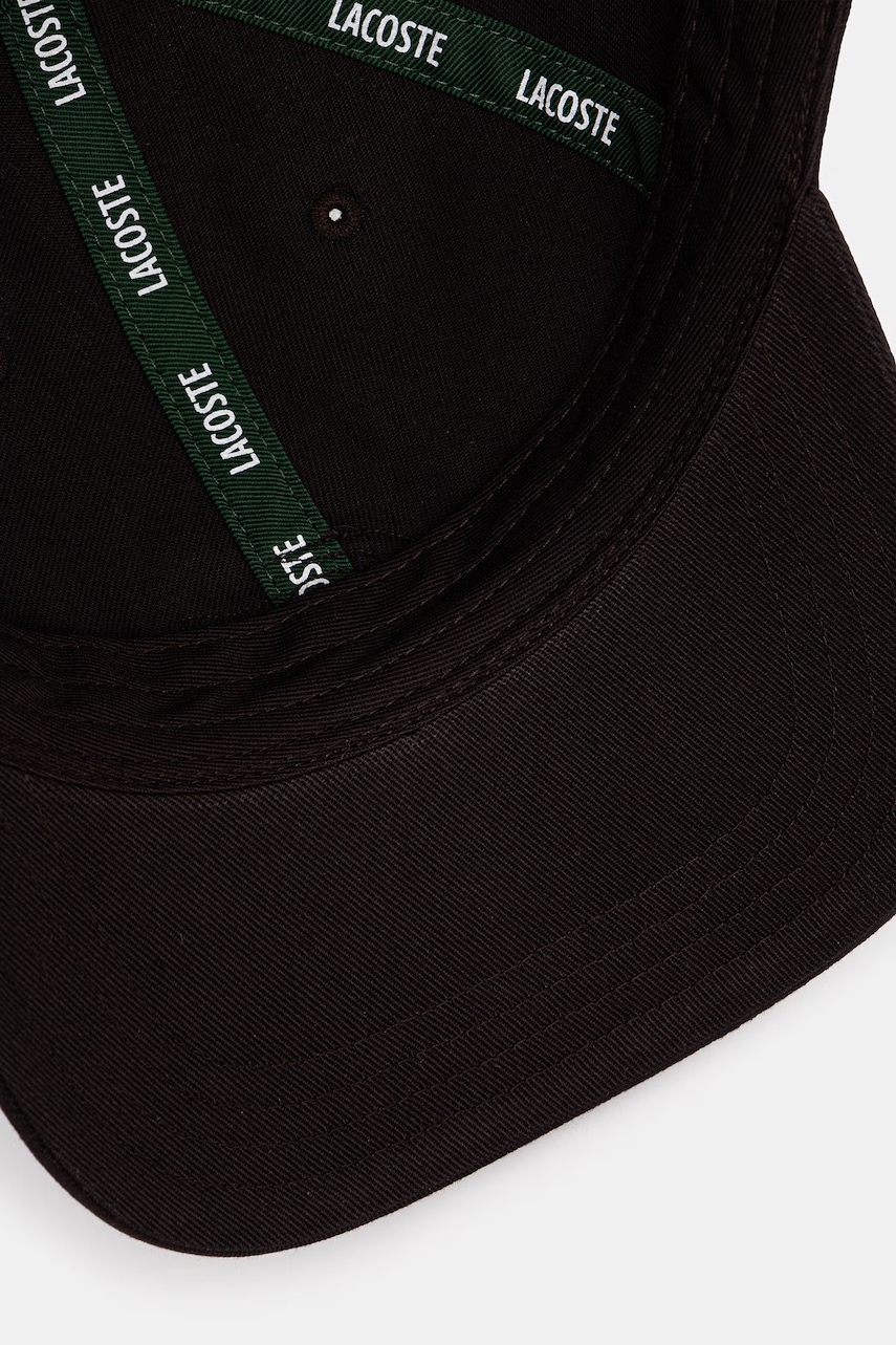 Lacoste čiapka so šiltom bavlnená
