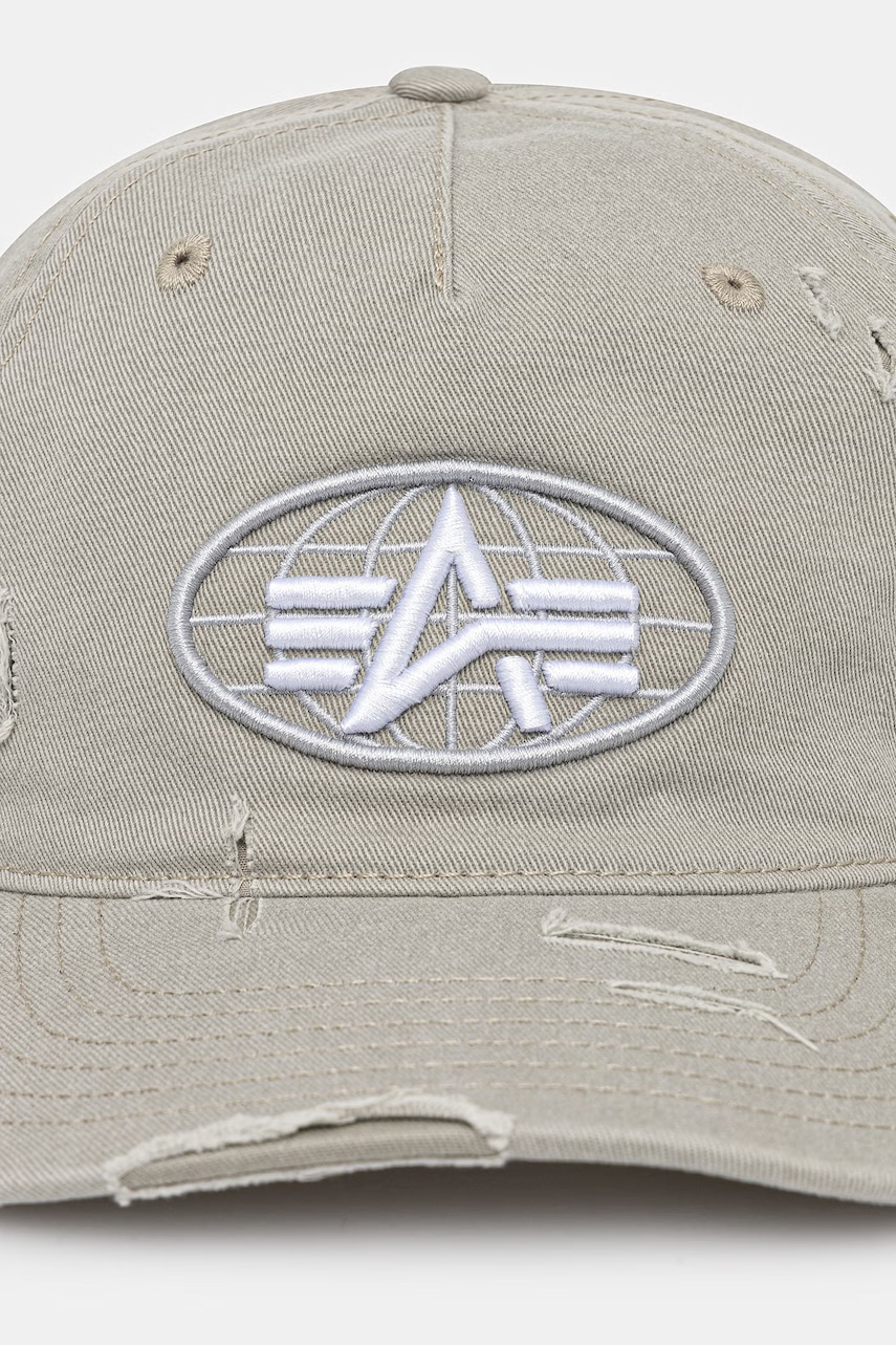Bavlnená šiltovka Alpha Industries World Acid Cap