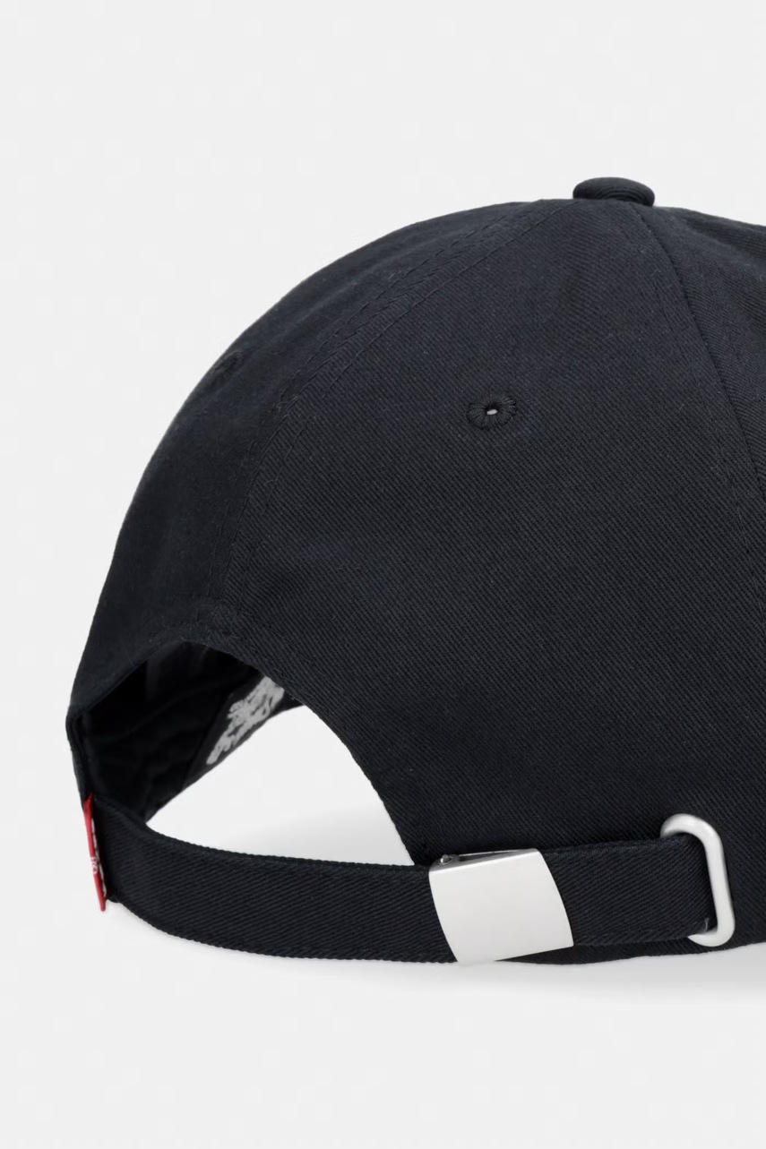 Bavlněná baseballová čepice Levi's LAZY GIRL LOGO (obrázek 3)