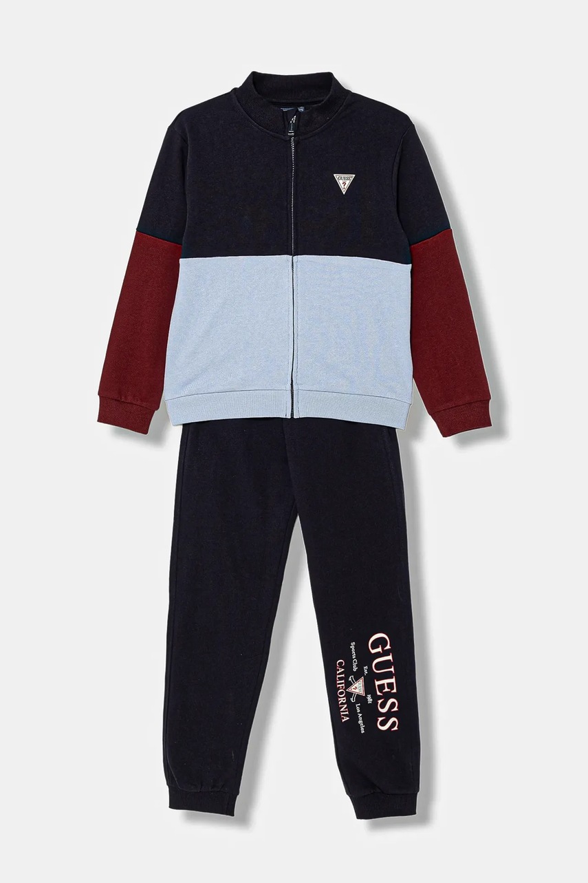 Levně Dětská bavlněná tepláková souprava Guess 2-pack